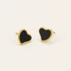 Wholesale Stainless Steel 18K Electroplated Heart Shape Jewelry Set For Women Earrings And Necklace