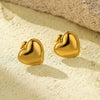 Wholesale Stainless Steel 18K Electroplated Vintage Style Women's Earrings