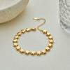 Wholesale Stainless Steel 18K Gold Electroplated Geometric Star Chain Bracelet For Women Light Luxury Highend Jewelry