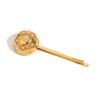 Wholesale Stainless Steel 18K Gold Electroplated Spherical Eightpointed Star Stereo Style Hair Clip For Women