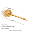 Wholesale Stainless Steel 18K Gold Electroplated Spherical Eightpointed Star Stereo Style Hair Clip For Women
