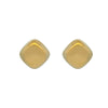 Wholesale Stainless Steel 14K Gold Plated Geometric Square Earrings For Women