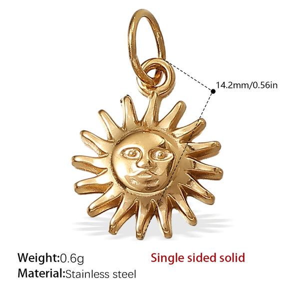 Wholesale 316L Stainless Steel 18K Gold Plated Joker Bow Heart Pendant Accessories In Fashion Style