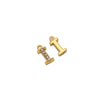 Wholesale Stainless Steel 18K Gold Plated Letter Pendants For Necklace Accessories