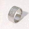 Wholesale Stainless Steel 18K Gold Plated Open Ring For Unisex With Punk Hip Hop Personality Style