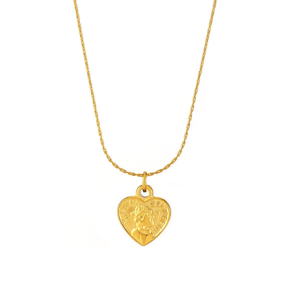 Wholesale Stainless Steel 18K Gold Plated S Chain Love Pendant Necklace With Geometric Design For Women Light Luxury Style