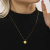 Wholesale Stainless Steel 18K Gold Plated S Chain Love Pendant Necklace With Geometric Design For Women Light Luxury Style
