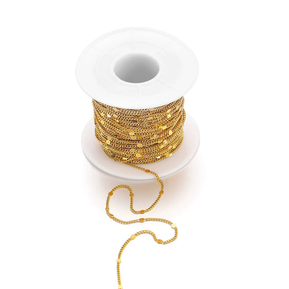 Wholesale Stainless Steel 18K Gold Plated Side Flower Chain Ladies Fashion Jewelry Necklace Bracelet Accessories