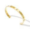 Wholesale Stainless Steel 14K Goldplated Diamondstudded Flower And Bamboo Open Bracelet Set With Niche Design