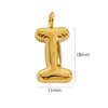 Wholesale Stainless Steel Letter Handmade Pendant With 14K Gold Expansion And Electroplating Treatment