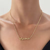 Wholesale Stainless Steel Letter Necklace For Women Electroplated