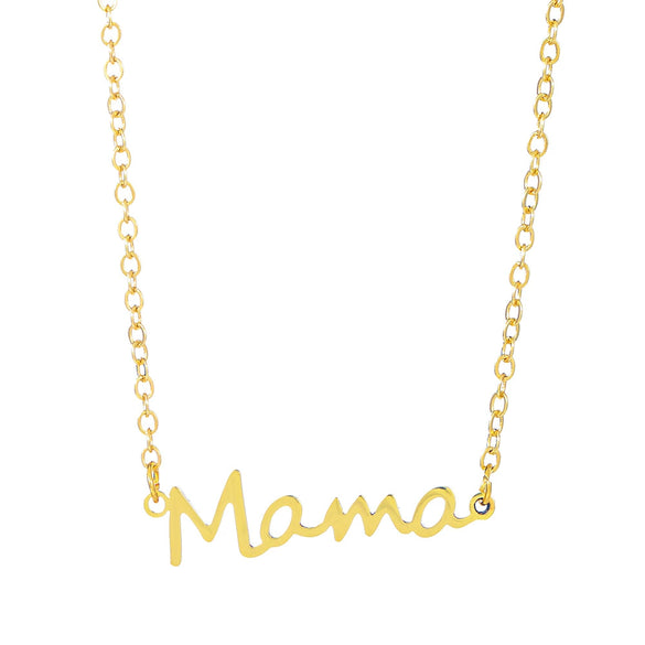 Wholesale Stainless Steel Letter Necklace For Women Electroplated