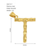 Wholesale Stainless Steel Letter Pendant Clavicle Chain With Electroplating And Concaveconvex Design