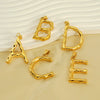 Wholesale Stainless Steel Letter Pendant Clavicle Chain With Electroplating And Concaveconvex Design