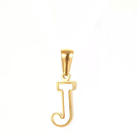 Wholesale Stainless Steel Letter Pendant Necklace With Electroplating Niche Classic And Joker Fashion Style
