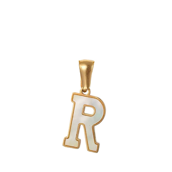 Wholesale Stainless Steel Letter Pendant Necklace With Electroplating Niche Classic And Joker Fashion Style