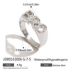 Wholesale Stainless Steel Letter Seal Ring With 18K Gold Plating And Original Design