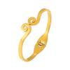 Wholesale Stainless Steel Light Luxury Geometric 18K Gold Plated Bracelet
