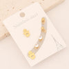 Wholesale Stainless Steel Lightning Star Earrings With Electroplating For Women Personality Cross And Butterfly Designs