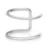 Wholesale Stainless Steel Lip Clip Lip Ring Ear Clip Jewelry With Geometric Style And Electroplating Process