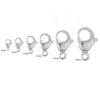 Wholesale Stainless Steel Lobster Buckle For Diy Jewelry Connection Electroplated