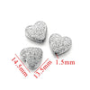 Wholesale Stainless Steel Love Beaded Bracelet With Bow And Skull Beads Electroplated Jewelry Accessories