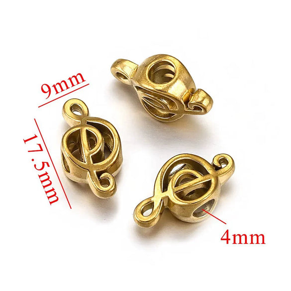 Wholesale Stainless Steel Love Beaded Bracelet With Bow And Skull Beads Electroplated Jewelry Accessories
