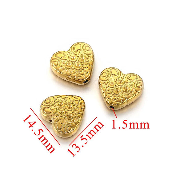 Wholesale Stainless Steel Love Beaded Bracelet With Bow And Skull Beads Electroplated Jewelry Accessories