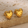 Wholesale Stainless Steel Love Bow Earrings With Star And U Shape Electroplated For Women