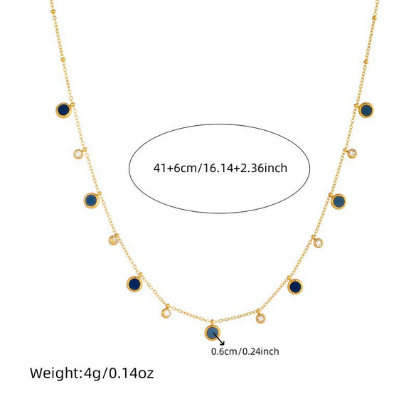 Wholesale Stainless Steel Love Butterfly Flower Pendant Necklace With Heart Shape Pattern Electroplated For Women