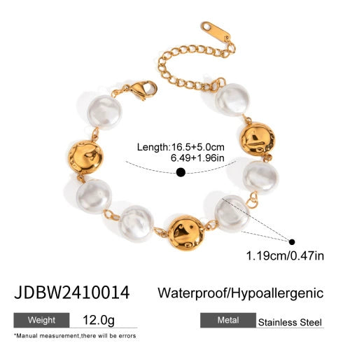 Wholesale Stainless Steel Love Opening Bracelet With Electroplating Treatment