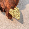 Wholesale Stainless Steel Love Opening Ring With Heart Pattern Retro Style Electroplated