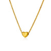 Wholesale Stainless Steel Love Piercing Design Necklace With Heart Shape And Letters Numbers Text Electroplating For Women