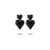 Wholesale Stainless Steel Love Shaped Electroplated Fashionable Women's Earrings