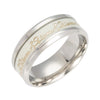 Wholesale Stainless Steel Luminous Lettering Love Couple Ring Electroplated