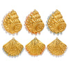 Wholesale Stainless Steel Marine Life Conch Shell Pendant Diy Handmade Jewelry Accessories Electroplated