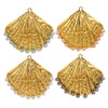 Wholesale Stainless Steel Marine Life Conch Shell Pendant Diy Handmade Jewelry Accessories Electroplated