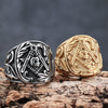 Wholesale Stainless Steel Masonic Ring With Carved Letters Numbers Text And Polish Finish For Men And Women