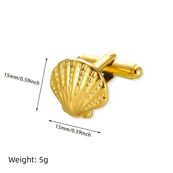 Wholesale Stainless Steel Men's Rectangular Cufflinks With Geometric Design And Electroplating Treatment