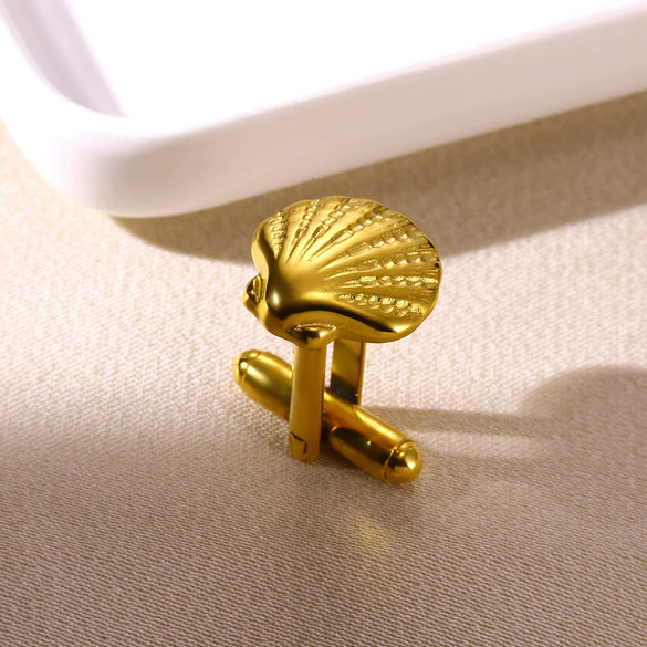 Wholesale Stainless Steel Men's Rectangular Cufflinks With Geometric Design And Electroplating Treatment