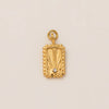 Wholesale Stainless Steel Mini Elephant Lotus Love Pendant Necklace Electroplated 18K Gold Color