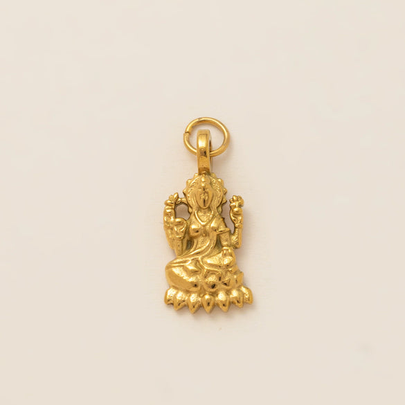 Wholesale Stainless Steel Mini Elephant Lotus Love Pendant Necklace Electroplated 18K Gold Color