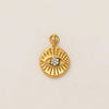 Wholesale Stainless Steel Mini Elephant Lotus Love Pendant Necklace Electroplated 18K Gold Color