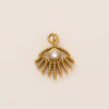 Wholesale Stainless Steel Mini Elephant Lotus Love Pendant Necklace Electroplated 18K Gold Color