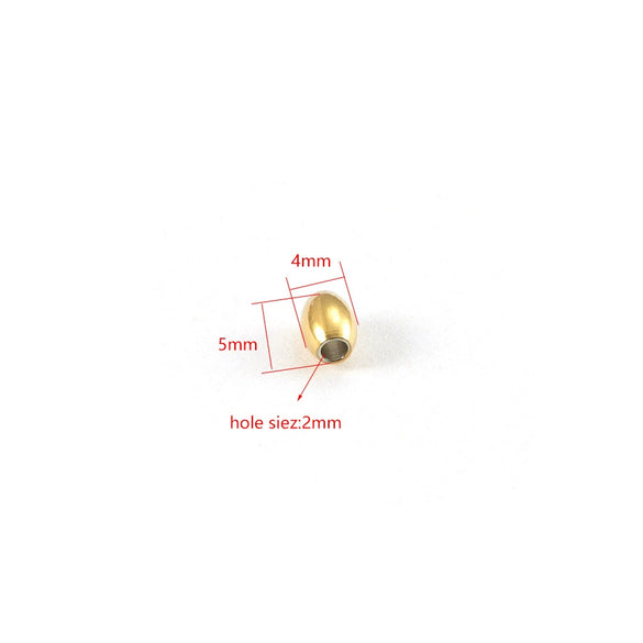 Wholesale Stainless Steel Minimalist Geometric Small Bead Jewelry Accessories Necklace Bracelet Electroplating Handmade