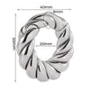 Wholesale Stainless Steel Minimalist Geometric Specialshaped Scorpion Snake Lock Cshaped Sun Moon Flower Ear Expansion Earrings With Polishing