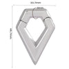 Wholesale Stainless Steel Minimalist Geometric Specialshaped Scorpion Snake Lock Cshaped Sun Moon Flower Ear Expansion Earrings With Polishing