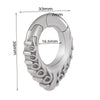 Wholesale Stainless Steel Minimalist Geometric Specialshaped Scorpion Snake Lock Cshaped Sun Moon Flower Ear Expansion Earrings With Polishing