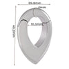 Wholesale Stainless Steel Minimalist Geometric Specialshaped Scorpion Snake Lock Cshaped Sun Moon Flower Ear Expansion Earrings With Polishing