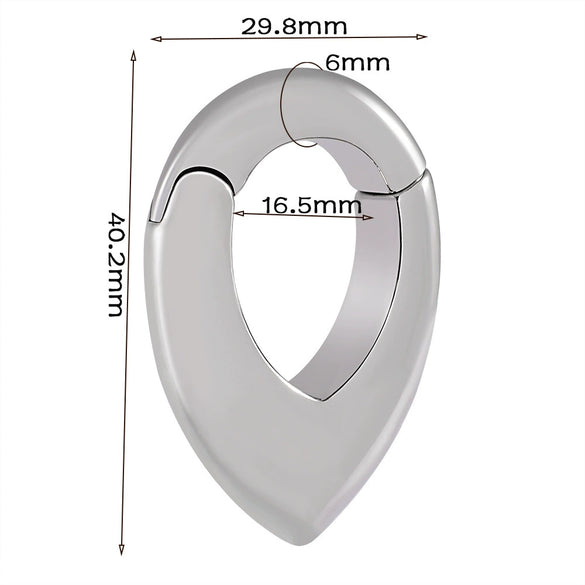 Wholesale Stainless Steel Minimalist Geometric Specialshaped Scorpion Snake Lock Cshaped Sun Moon Flower Ear Expansion Earrings With Polishing